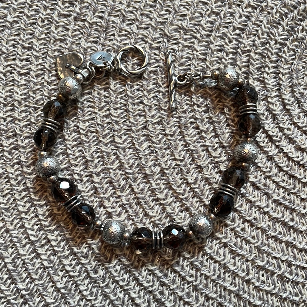 Silpada Smokey Quartz bracelet